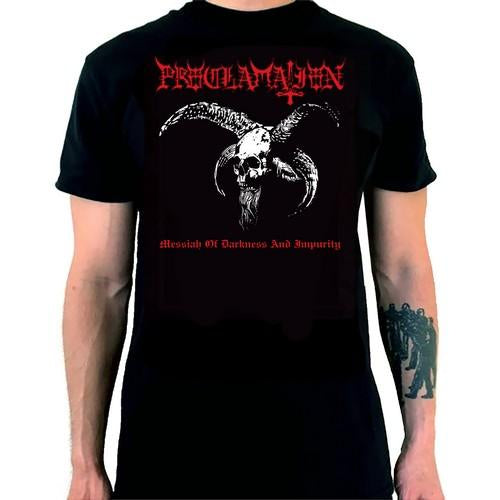 Proclamation - Messiah of Darkness and Impurity T-Shirt
