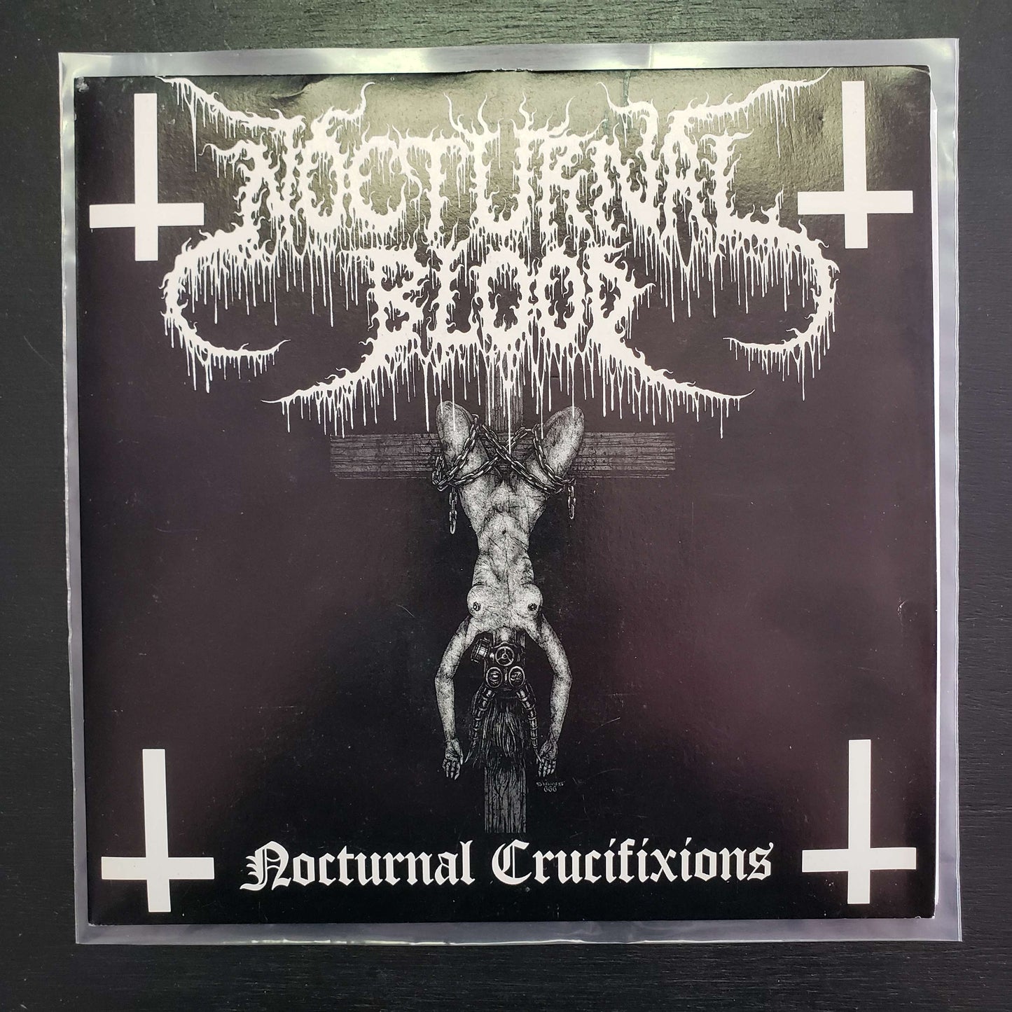 Nocturnal Blood - Nocturnal Crucifixions original 7" EP (used)