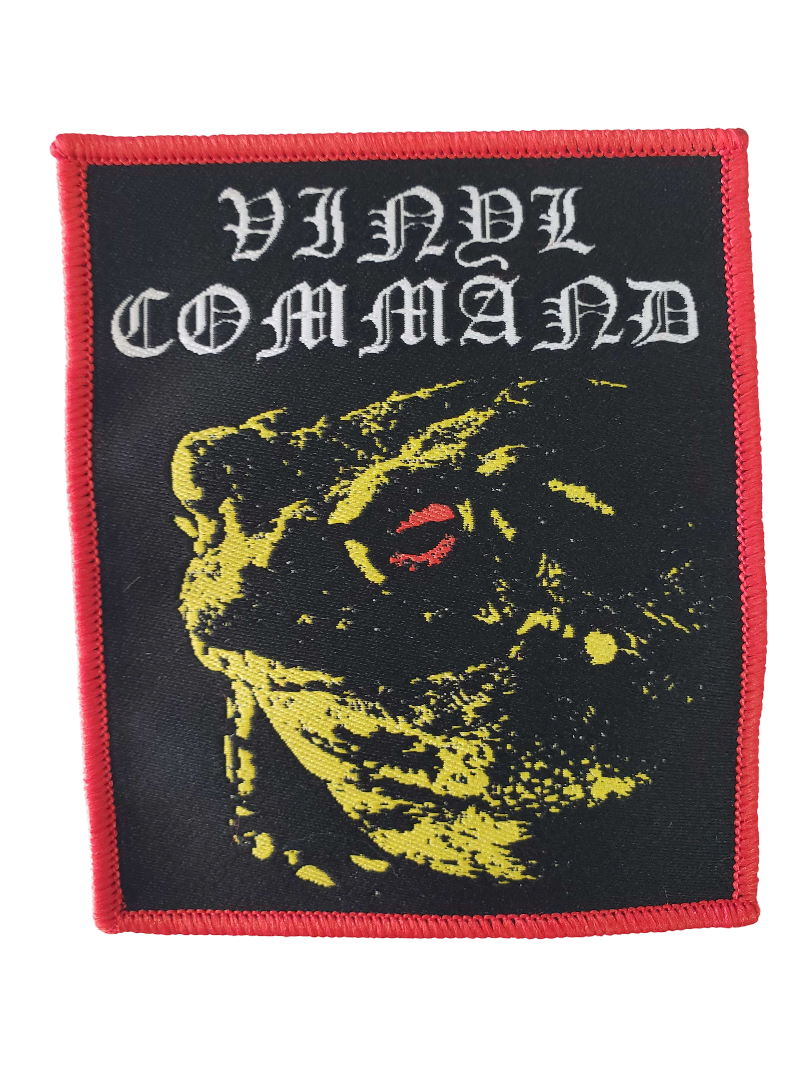 Vinyl Command - Yellow Toad woven patch