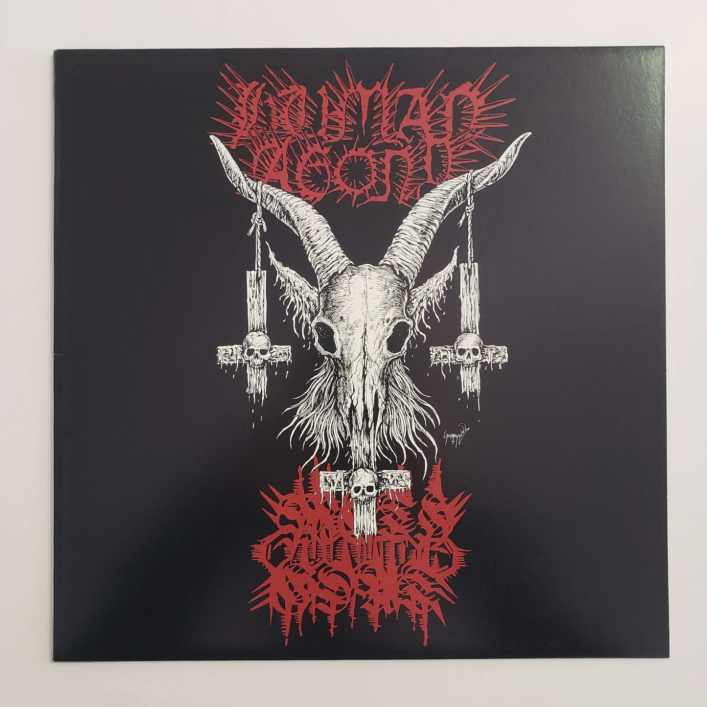 Human Agony / Methgoat - Unification Through Disabrahamic Terrorism LP