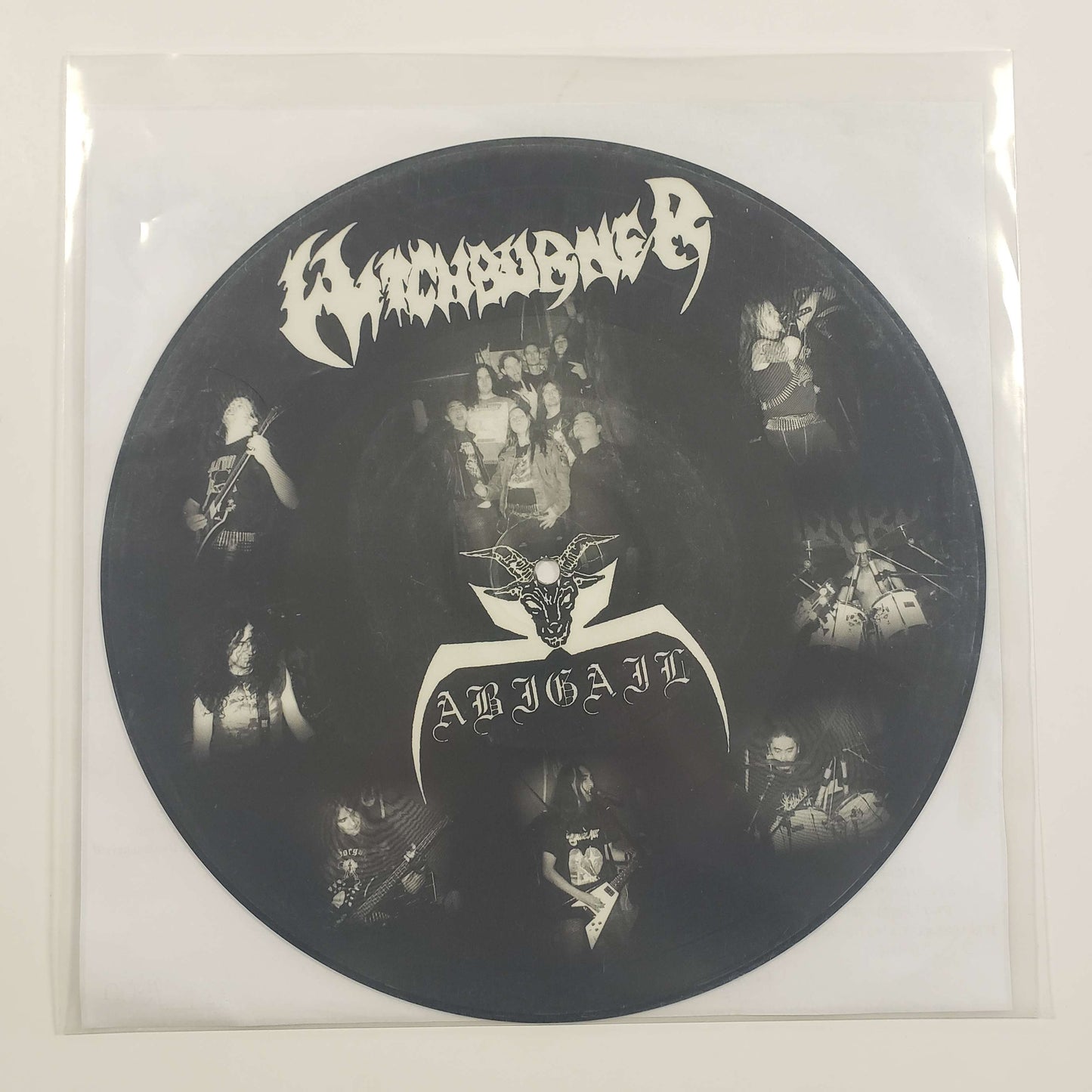 Witchburner / Abigail - split original 10" picture disc MLP