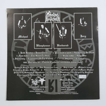 Maniac Butcher - The Incapable Carrion original LP (used)