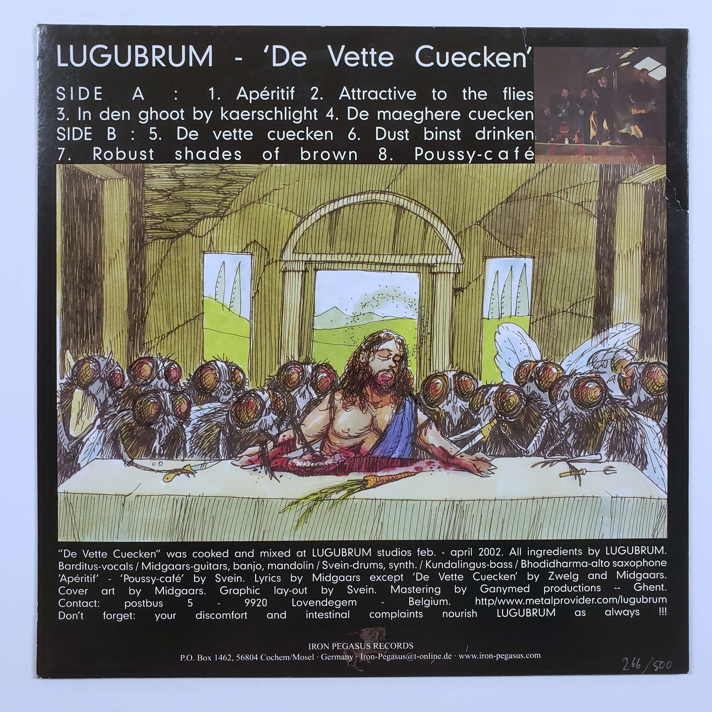Lugubrum - De Vette Cuecken original LP (used)