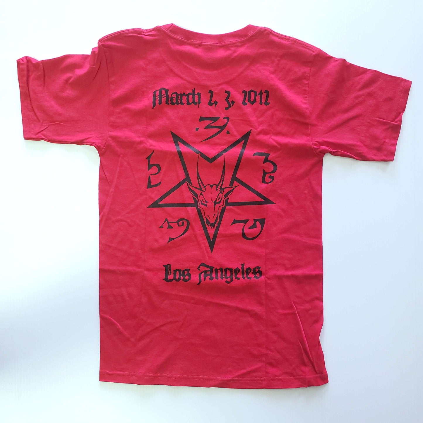 NunSlaughter - 2012 Concert size small T-shirt