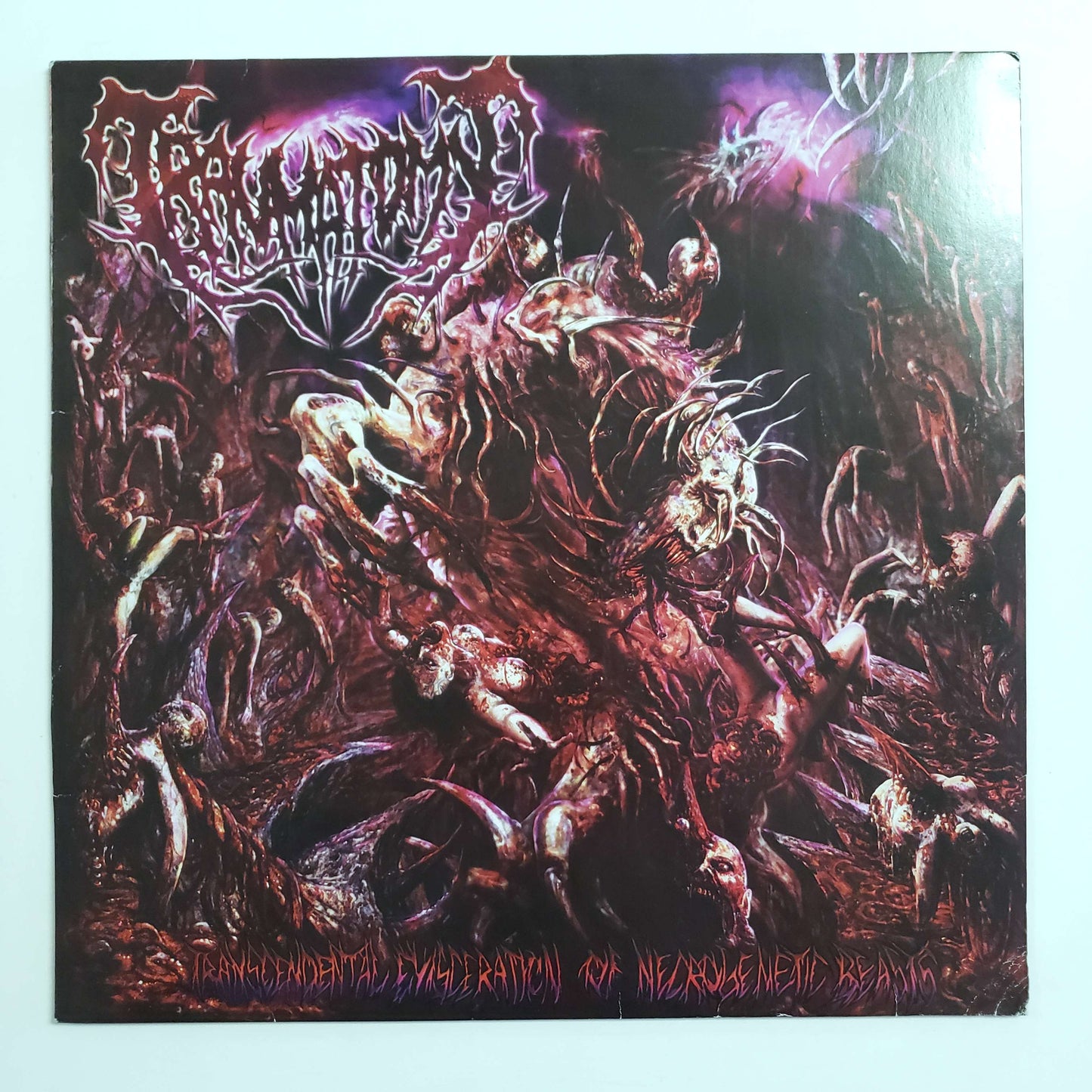 Traumatomy – Transcendental Evisceration of Necrogenetic Beasts original LP (used)