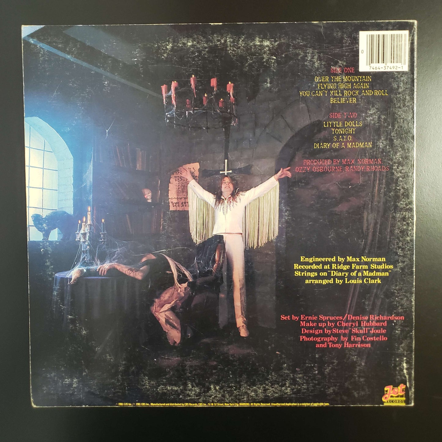 Ozzy Osbourne - Diary of a Madman original LP (used)