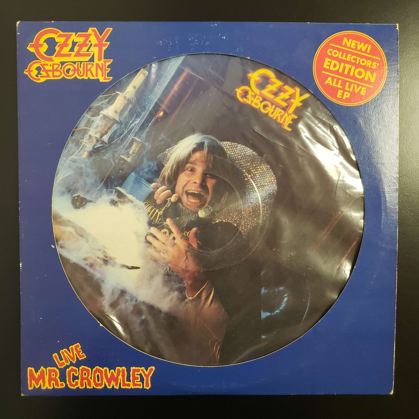 Ozzy Osbourne - Live Mr. Crowley original 12" pic EP (used)