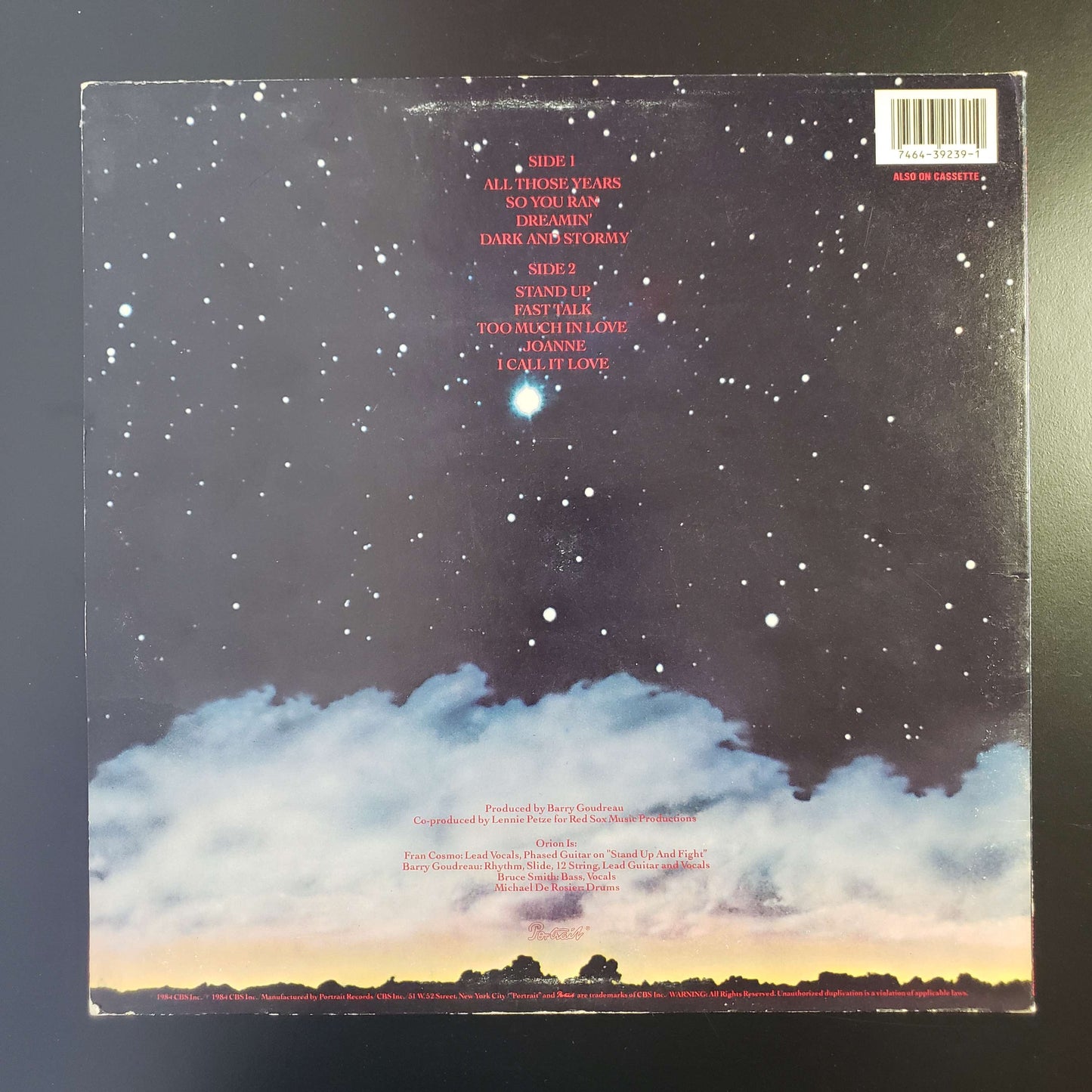 Orion The Hunter - Orion The Hunter original LP (used)