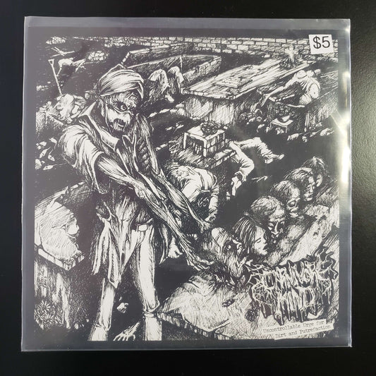 Carnivore Mind / Terrorazor - Uncontrollable Urge for Dirt and Putrefaction 7" EP (used)