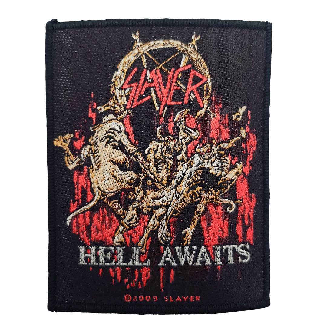 Slayer - Hell Awaits patch – Vinyl Command