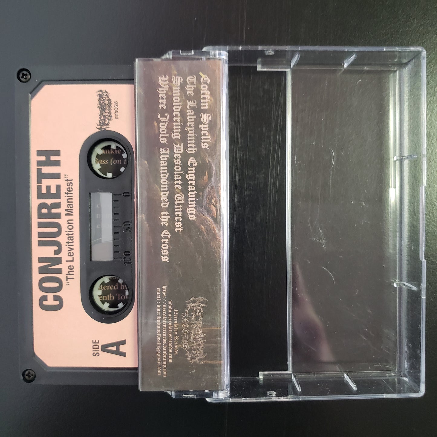 Conjureth – The Levitation Manifest original cassette tape (used)