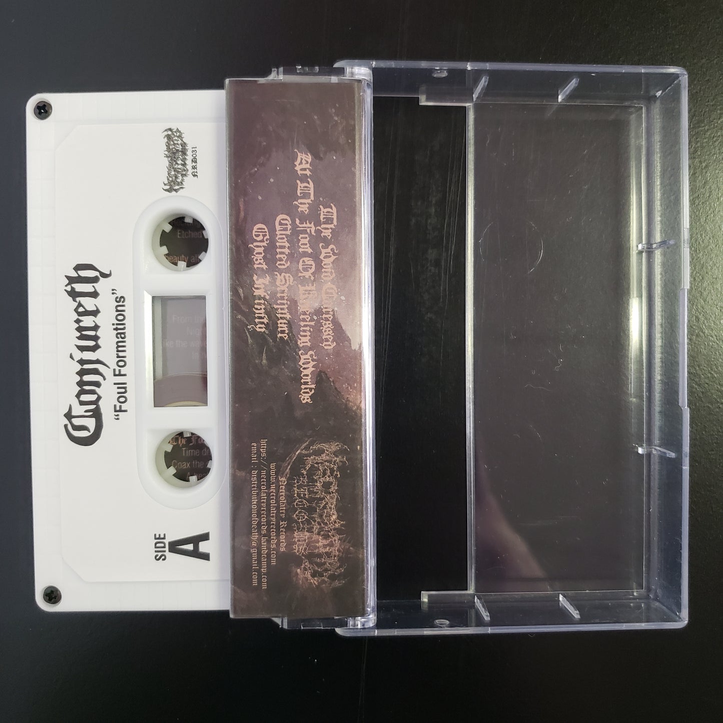 Conjureth - Foul Formations cassette tape (used)