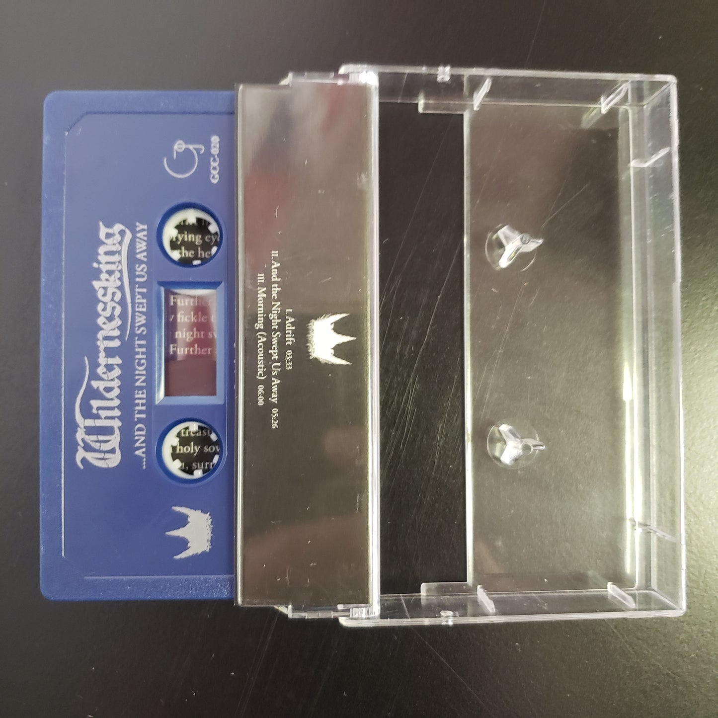 Wildernessking – ...And the Night Swept Us Away original cassette tape (used)