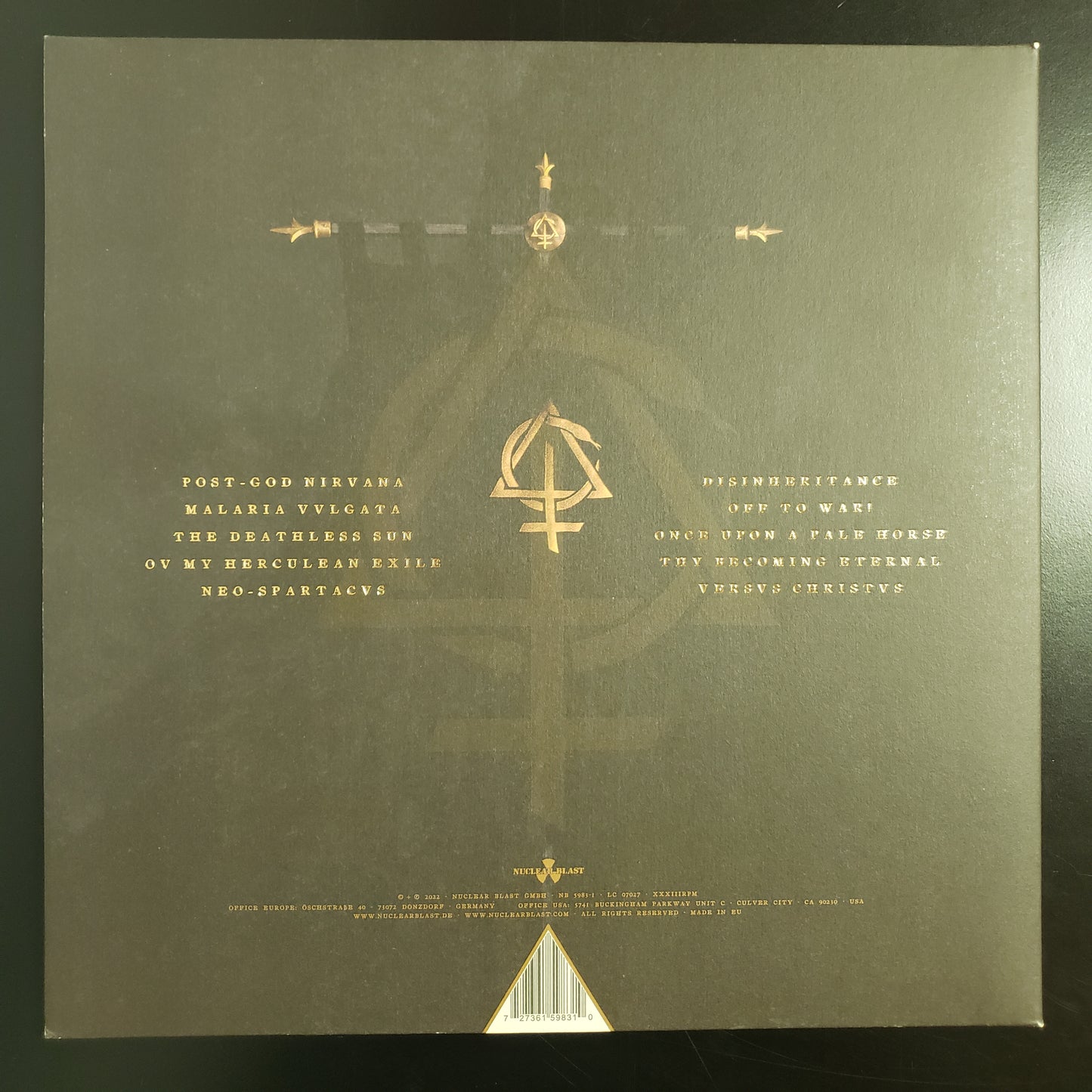 Behemoth - Opvs Contra Natvram LP (used)