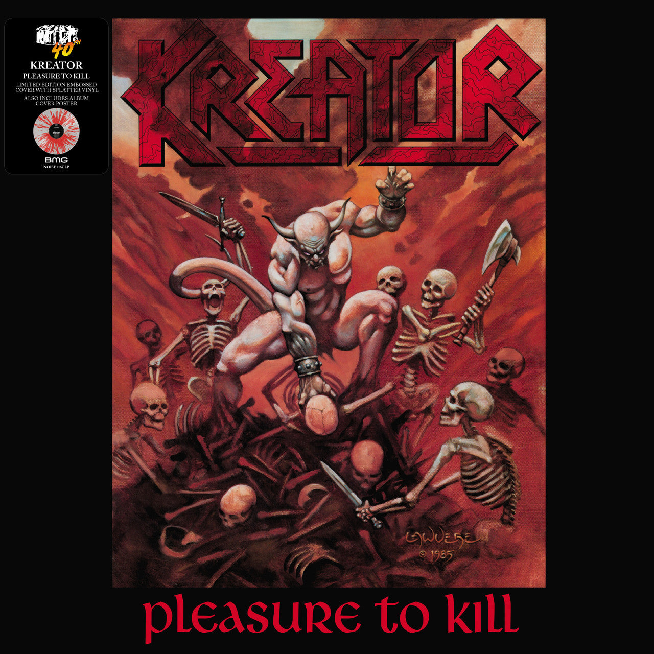 Kreator - Pleasure to Kill LP