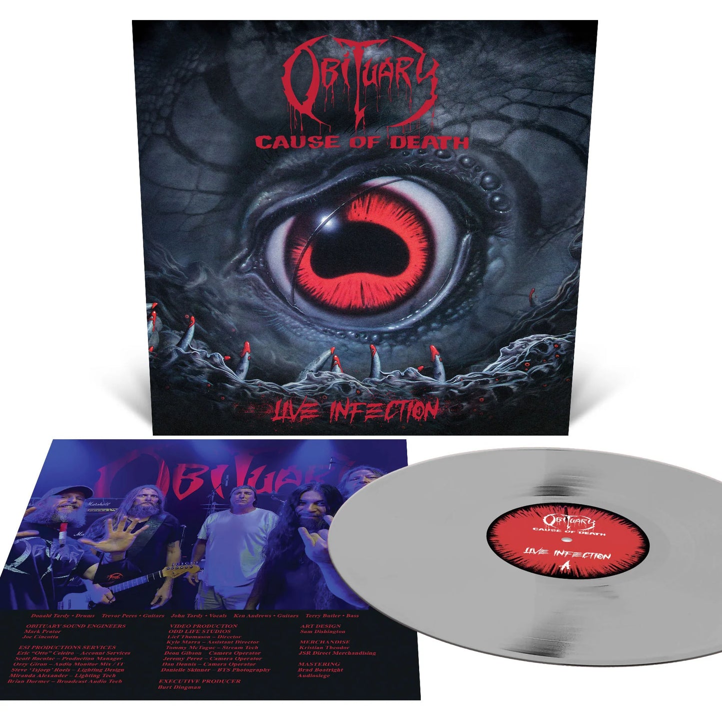 Obituary - Cause of Death - Live Infection LP