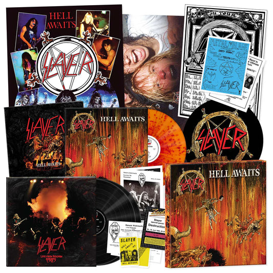 Slayer - Hell Awaits triple LP (40th Anniversary Edition - Vinyl Box Set)
