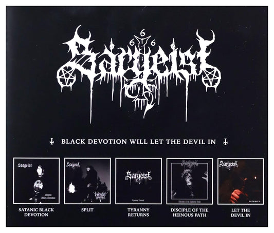 Sargeist - Black Devotion Will Let the Devil In - 5 CD box set