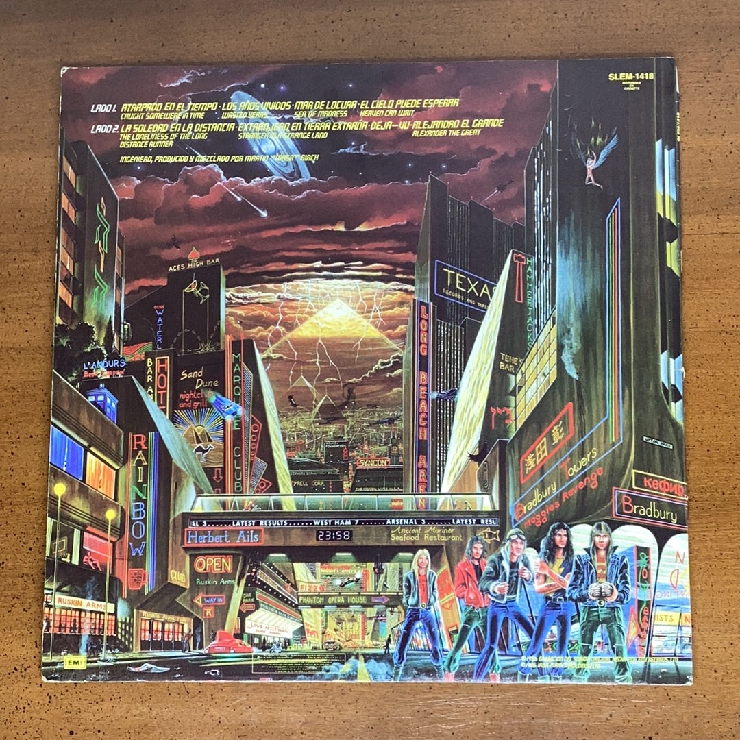 Iron Maiden - Somewhere In Time original LP (Mexican pressing)