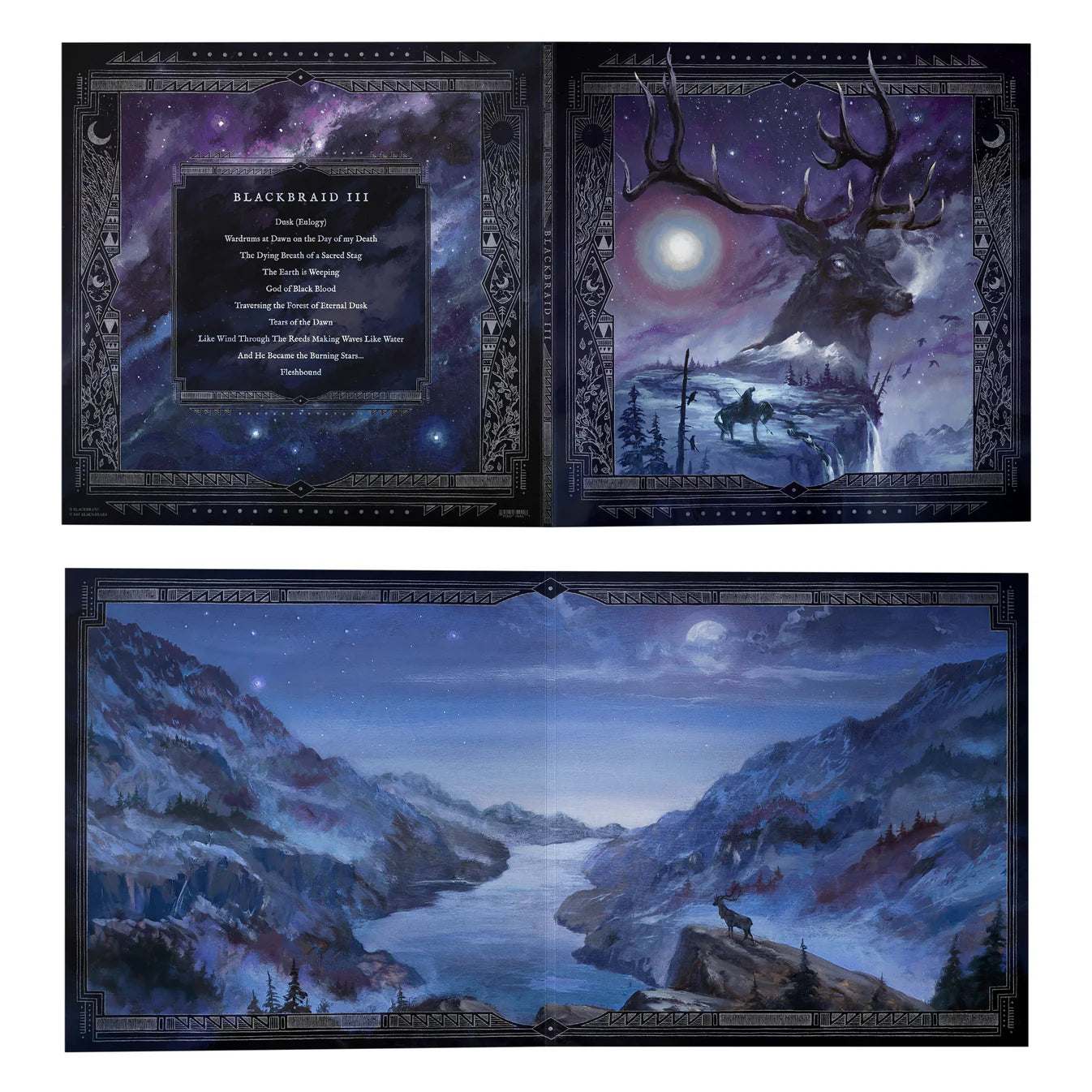 Blackbraid - Blackbraid III double LP (Deluxe Hand-Pour Gatefold Vinyl)