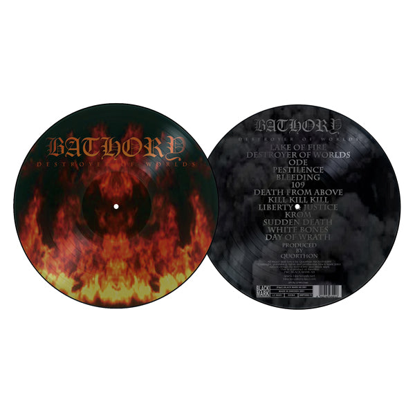 Bathory - Destroyer of Worlds pic LP