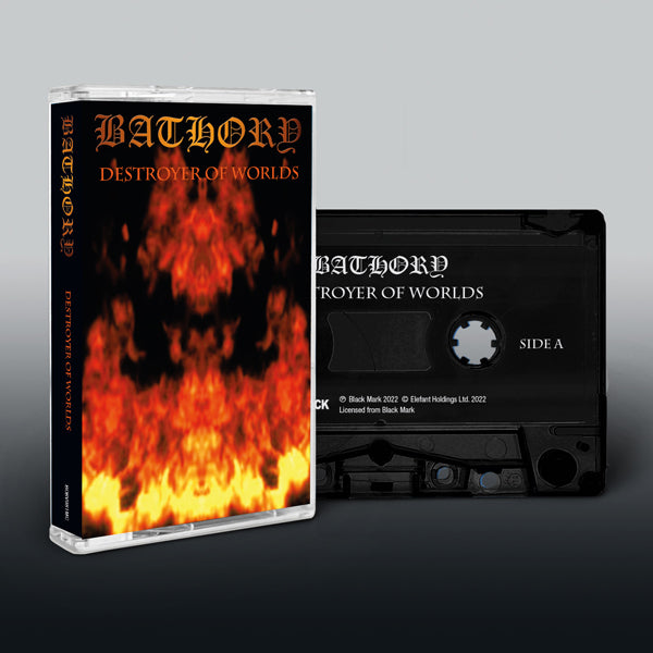 Bathory - Destroyer of Worlds cassette tape