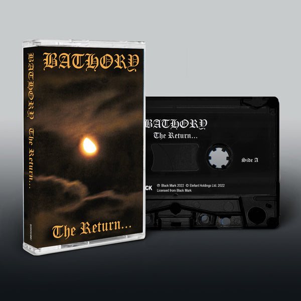 Bathory - The Return... cassette tape