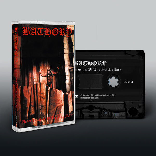 Bathory - Under The Sign Of The Black Mark cassette tape