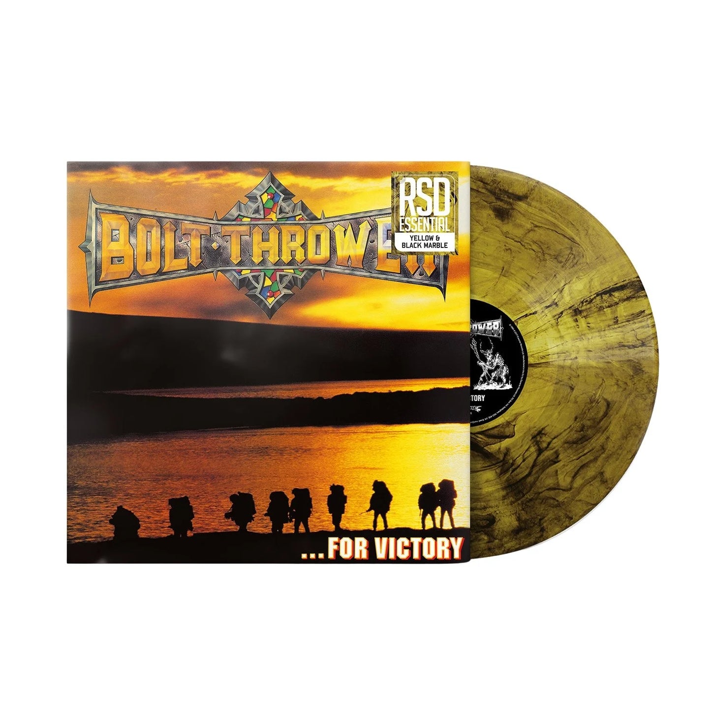 Bolt Thrower - ...For Victory LP (Yellow & Black Marble RSD Essential)