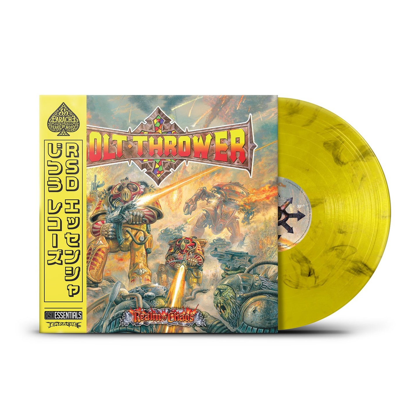 Bolt Thrower - Realm of Chaos (RSD Essentials Yellow & Black Vinyl) LP