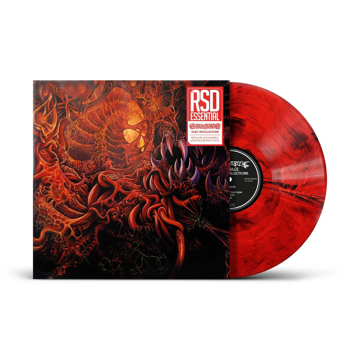 Carnage - Dark Recollections LP (RSD Essential Red & Black Marble Vinyl)