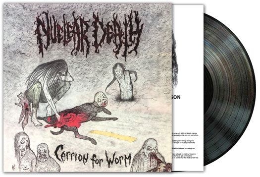 !!!PRE-ORDER: SHIP DATE FEBRUARY!!! Nuclear Death - Carrion for Worm LP