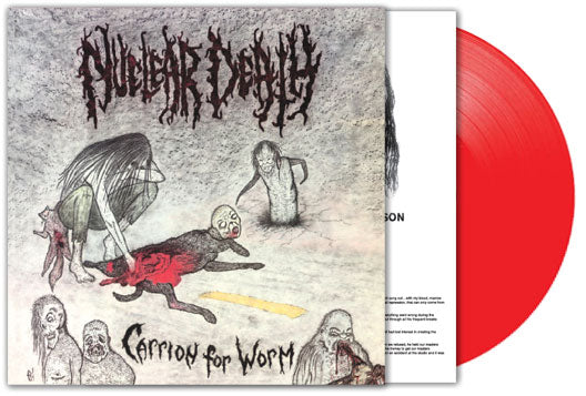 !!!PRE-ORDER: SHIP DATE FEBRUARY!!! Nuclear Death - Carrion for Worm LP