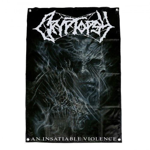 Cryptopsy - An Insatiable Violence poster flag