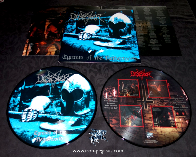 Desaster - Tyrants of the Netherworld picture disc LP
