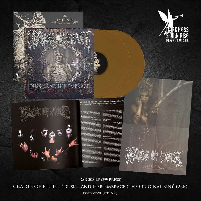 Cradle of Filth – Dusk and Her Embrace (The Original Sin) double LP (2nd pressing)
