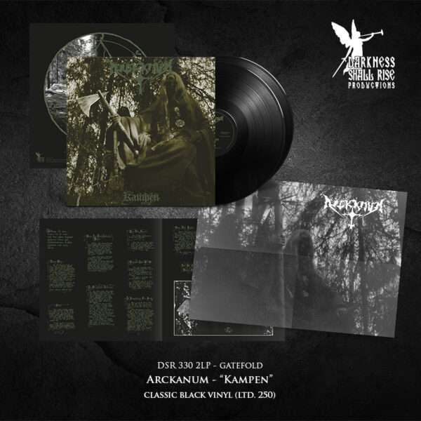 !!!PRE-ORDER: SHIP DATE NOVEMBER!!! Arckanum - Kampen double LP