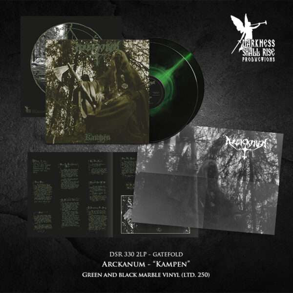 !!!PRE-ORDER: SHIP DATE NOVEMBER!!! Arckanum - Kampen double LP