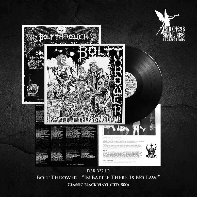 Bolt Thrower - In Battle There is No Law! LP
