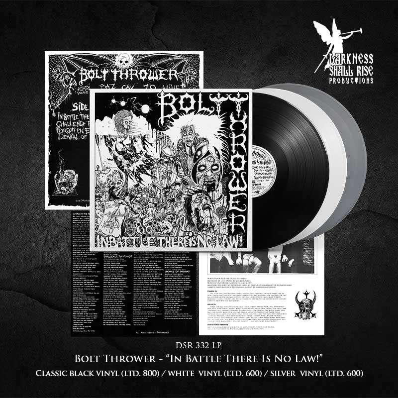 Bolt Thrower - In Battle There is No Law! LP
