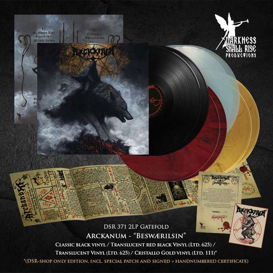 !!!PRE-ORDER!!! SHIP DATE NOVEMBER! Arckanum - Beswærilsin double LP