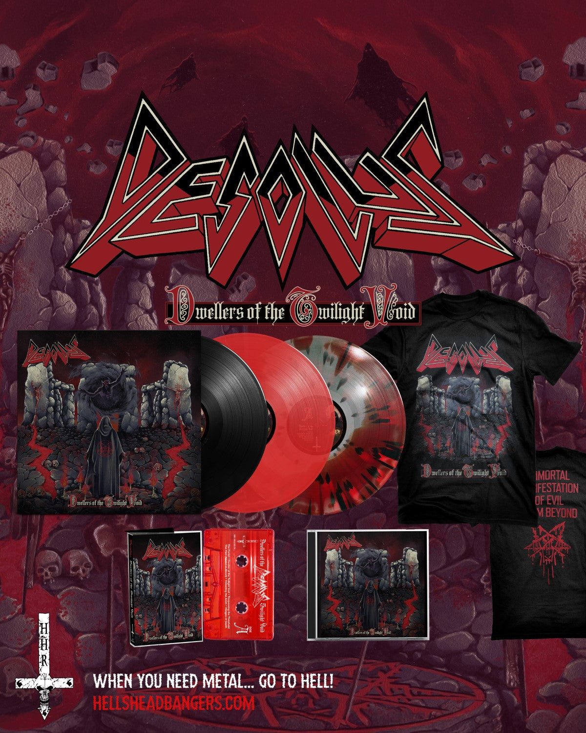 Desolus - Dwellers of the Twilight Void LP