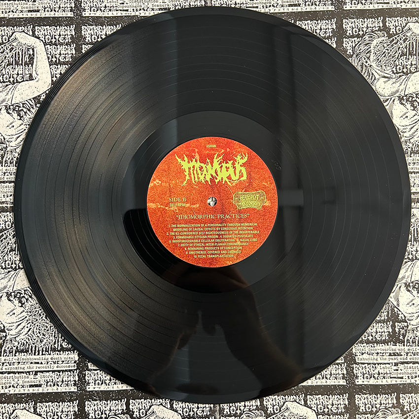 Moiscus - Oligophrenic Anthropoids / Idiomorphic Practices LP