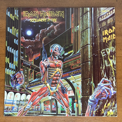 Iron Maiden - Somewhere In Time original LP (Mexican pressing)