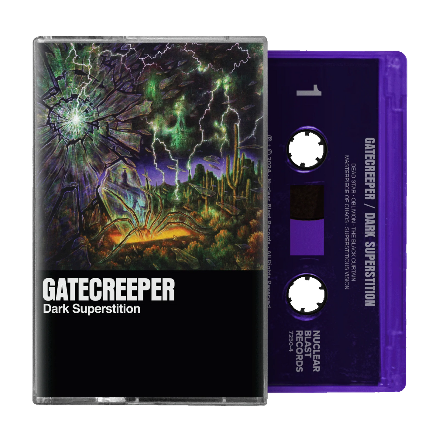 Gatecreeper - Dark Superstition cassette tape