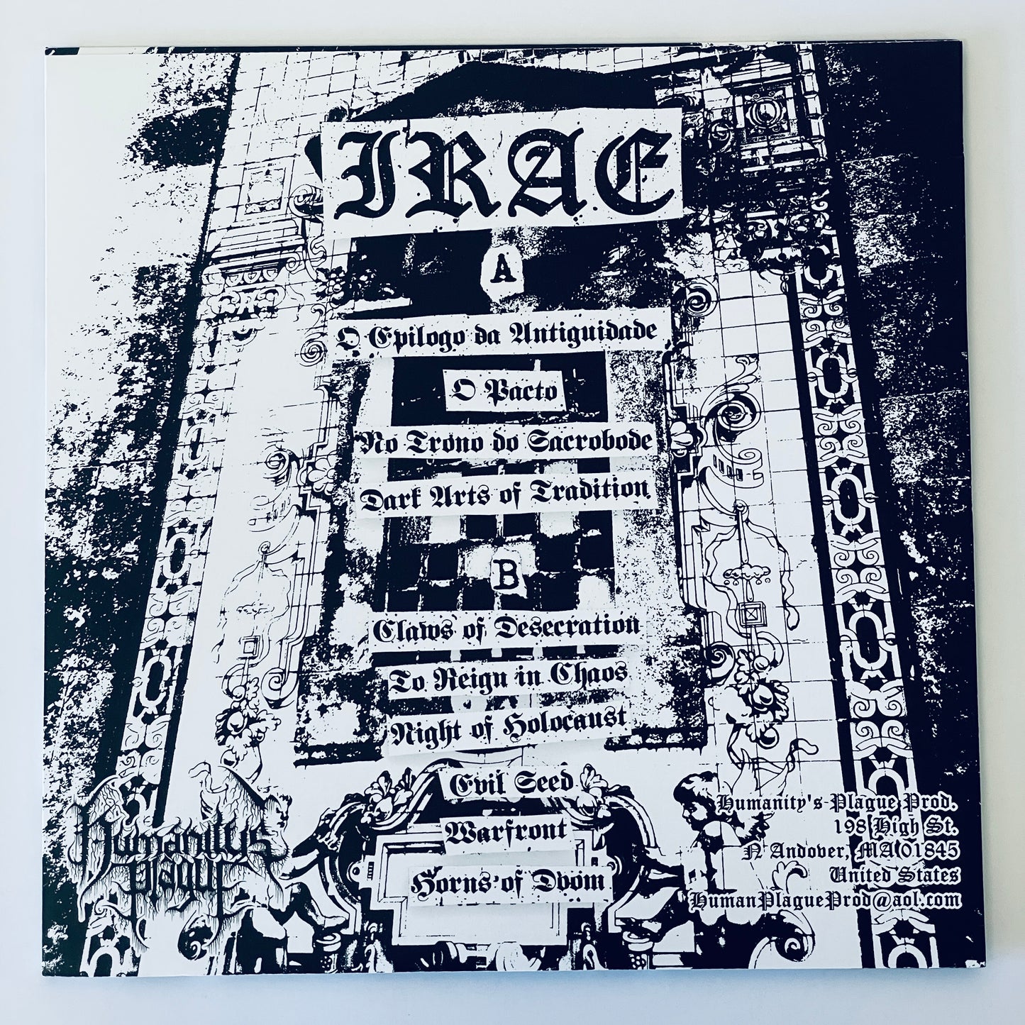 Irae – Satanic Secrets From The Mausoleum LP (used)