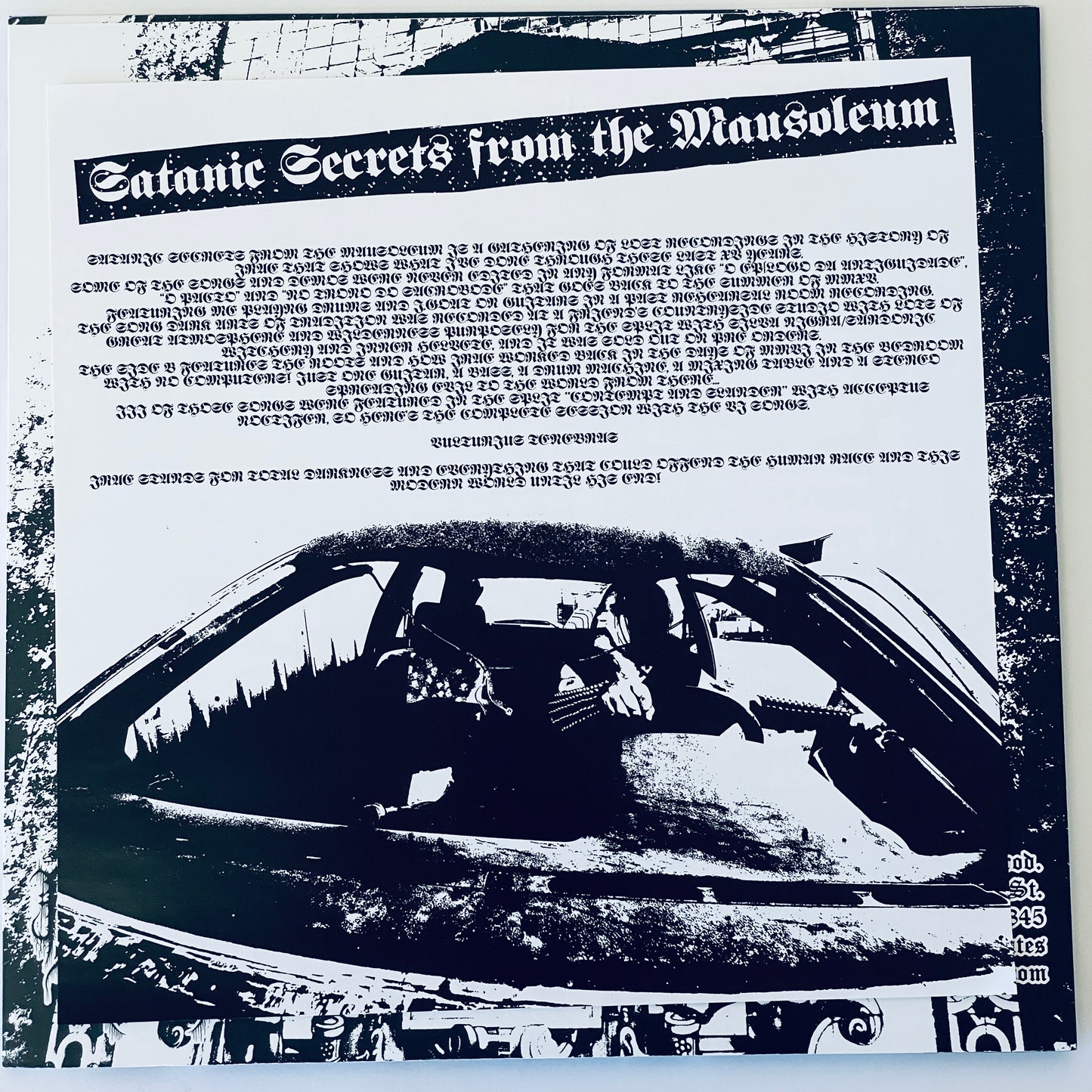 Irae – Satanic Secrets From The Mausoleum LP (used)