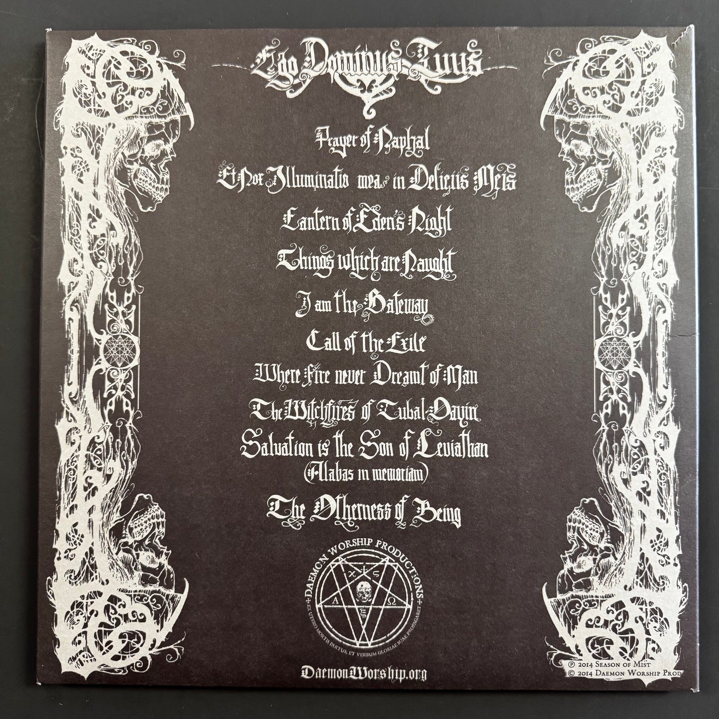 Nightbringer - Ego Dominus Tuus double LP (used)
