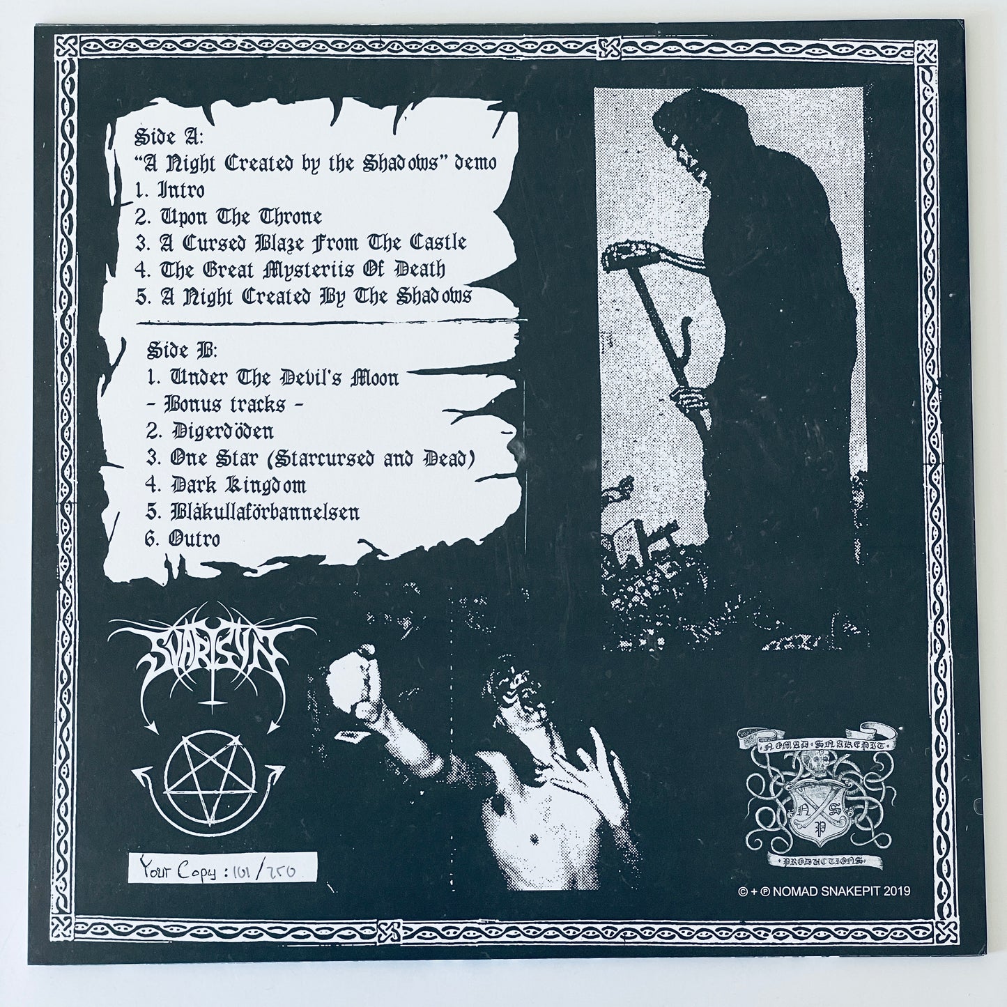 Svartsyn – A Night Created By The Shadows... And The Resuscitation Of Unspoken Rituals LP (used)