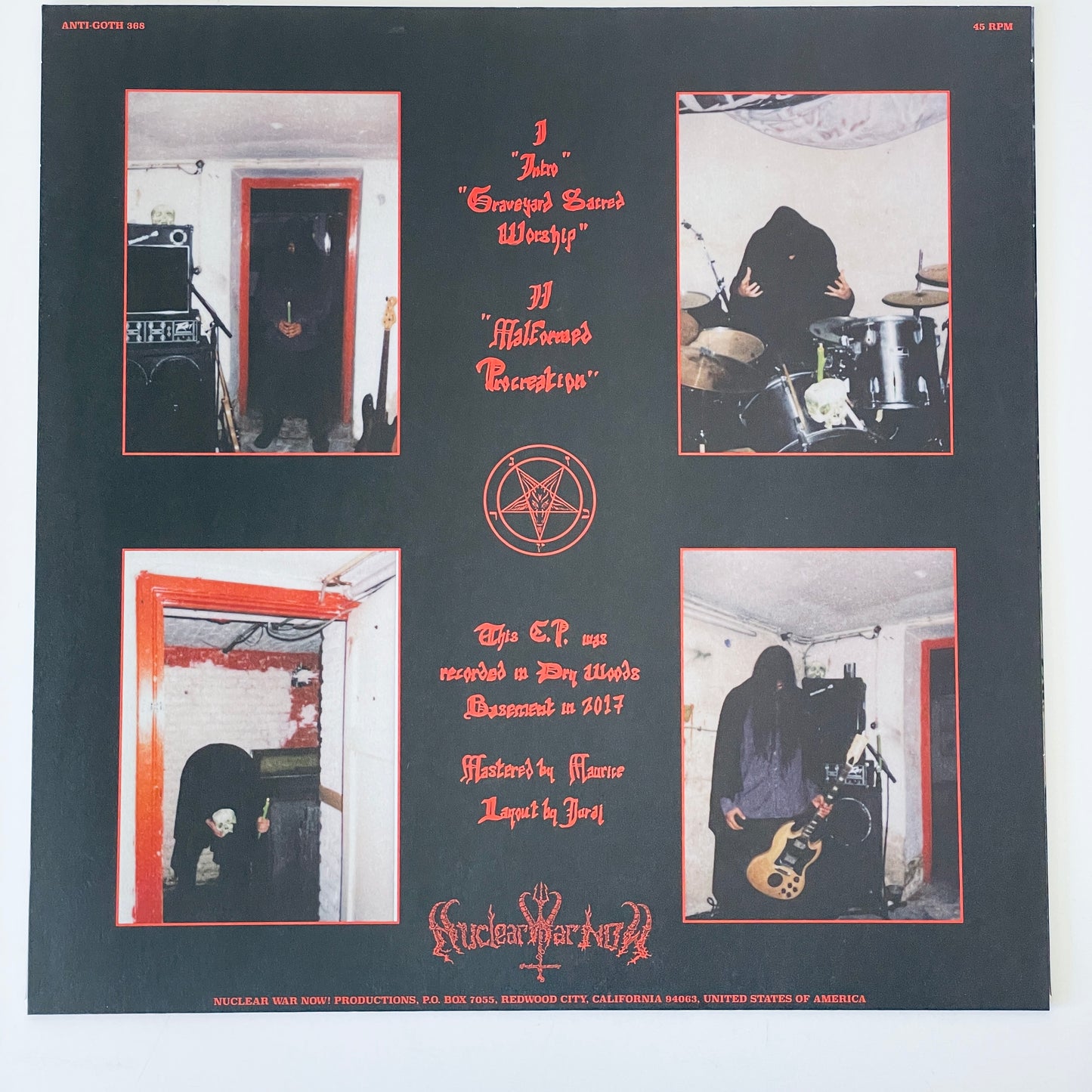 Perverted Ceremony – Perverted Ceremony EP (used)